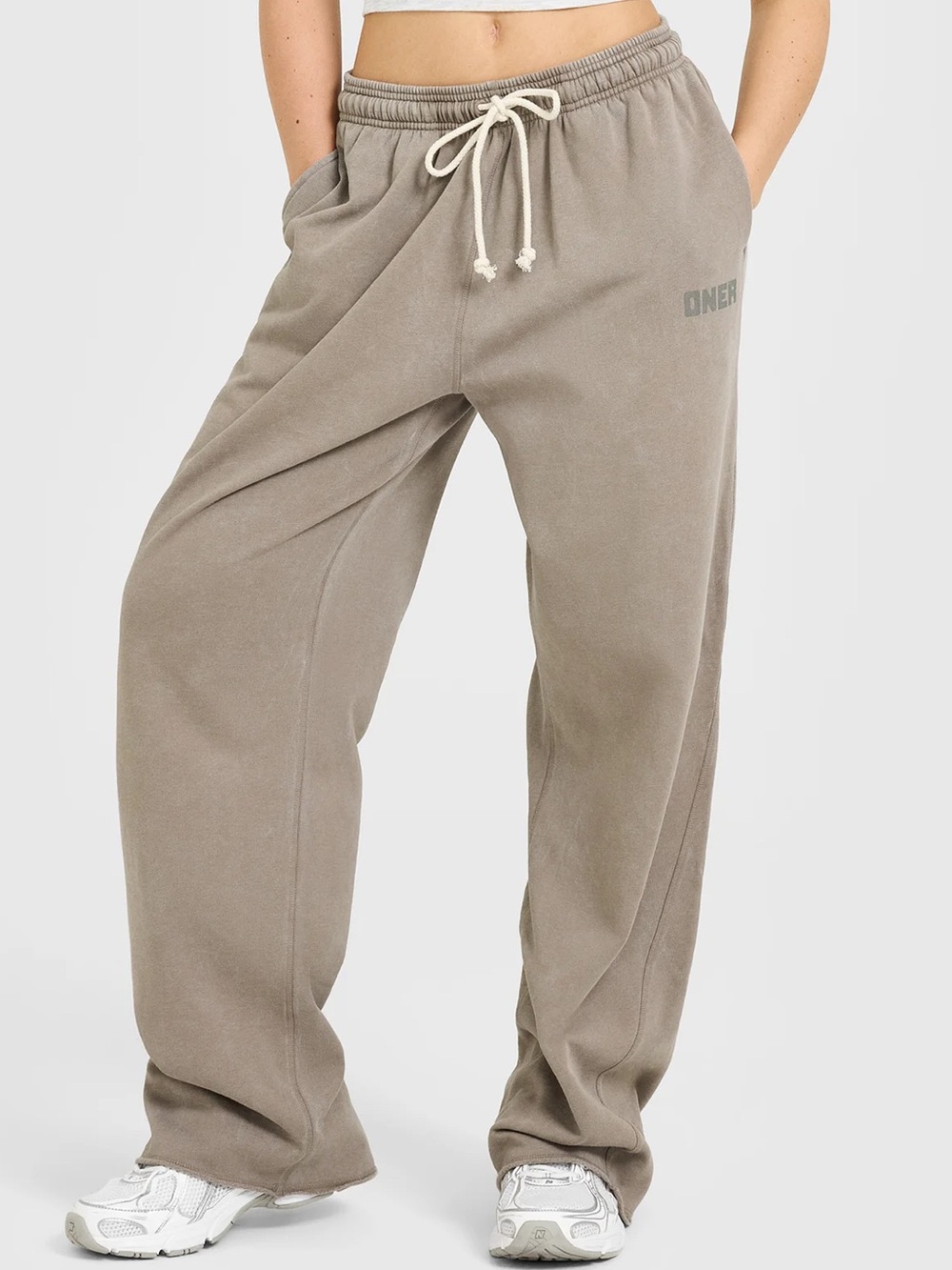 Oner Raw Lounge Wide Leg Joggers - Picture 2 of 9